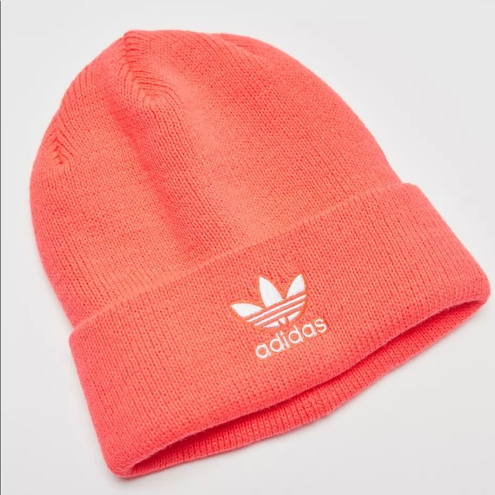 Bright Pink Adidas Beanie